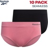 image:imageReebok Womens Hipster Panties Underwear Stretch TagFree Waistband 10 Pack  Made for Busy Mornings Gym Sessions and Everyday Routines BarelyThere Feel Glides Under Any OutfitBlackSteel GreyLight RoseLilacDusty Rose