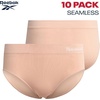 image:imageReebok Womens Hipster Panties Underwear Stretch TagFree Waistband 10 Pack  Made for Busy Mornings Gym Sessions and Everyday Routines BarelyThere Feel Glides Under Any OutfitAll Rose Dust