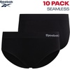 image:imageReebok Womens Hipster Panties Underwear Stretch TagFree Waistband 10 Pack  Made for Busy Mornings Gym Sessions and Everyday Routines BarelyThere Feel Glides Under Any OutfitAll Black