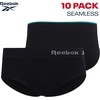 image:imageReebok Womens Hipster Panties Underwear Stretch TagFree Waistband 10 Pack  Soft Stretch Fabric with a Smooth NoShow Fit Refresh Your Everyday Essentials with Dependable ComfortAll Black Contrast
