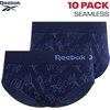 image:imageReebok Womens Hipster Panties Underwear Stretch TagFree Waistband 10 Pack  Soft Stretch Fabric with a Smooth NoShow Fit Refresh Your Everyday Essentials with Dependable ComfortEvening BlueBlue LotusSharkskin Jacquard
