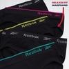 image:imageReebok Womens Hipster Panties Underwear Stretch TagFree Waistband 10 Pack  Soft Stretch Fabric with a Smooth NoShow Fit Refresh Your Everyday Essentials with Dependable ComfortAll Black Contrast