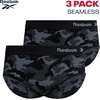 image:imageReebok Womens Hipster Underwear  36 Pack Plus Size Performance Tag Free Hipster Panties Seamless Underwear for WomenBlack JacquardPale GreyGreen3pk