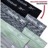 image:imageReebok Womens Hipster Underwear  48 Pack Plus Size Stretch Performance Hipster Panties Seamless Underwear for WomenGreenLilyBlackBlack
