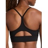 image:imageReebok Womens Id Train Tri Back Bra Slim Fit Lightweight Stretch Poly Motion Interlock Fabric MoistureWickingBlack  Id Train