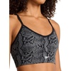image:imageReebok Womens Id Train Tri Back Bra Slim Fit Lightweight Stretch Poly Motion Interlock Fabric MoistureWickingBlack  Id Train Snake Print