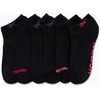 image:imageReebok Womens Low Cut Socks 6 Pack Cushioned Athletic Performance Socks  Breathable MoistureWicking Fabric with Arch Support a Comfort Toe Seam and Flexible Stretch FitBlack Logo