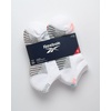 image:imageReebok Womens Low Cut Socks 6 Pack Cushioned Athletic Performance Socks  Breathable MoistureWicking Fabric with Arch Support a Comfort Toe Seam and Flexible Stretch FitWhite Fade