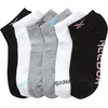 image:imageReebok Womens Low Cut Socks 6 Pack Cushioned Athletic Performance Socks  Breathable MoistureWicking Fabric with Arch Support a Comfort Toe Seam and Flexible Stretch FitAssorted