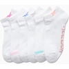 image:imageReebok Womens Low Cut Socks 6 Pack Cushioned Athletic Performance Socks  Breathable MoistureWicking Fabric with Arch Support a Comfort Toe Seam and Flexible Stretch FitAll White