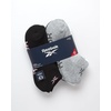 image:imageReebok Womens Low Cut Socks 6 Pack Cushioned Athletic Performance Socks  Breathable MoistureWicking Fabric with Arch Support a Comfort Toe Seam and Flexible Stretch FitBlackWhiteGrey