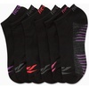 image:imageReebok Womens Low Cut Socks 6 Pack Cushioned Athletic Performance Socks  Breathable MoistureWicking Fabric with Arch Support a Comfort Toe Seam and Flexible Stretch FitBlack Fade