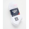 image:imageReebok Womens Low Cut Socks 6 Pack Lightweight Performance Athletic Socks  Performance Stretch Lightweight and Breathable Toe Seam with Arch SupportAll White