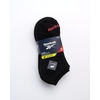image:imageReebok Womens Low Cut Socks 6 Pack Lightweight Performance Athletic Socks  Performance Stretch Lightweight and Breathable Toe Seam with Arch SupportAll Black