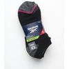 image:imageReebok Womens Low Cut Socks 6 Pack Lightweight Performance Athletic Socks  Performance Stretch Lightweight and Breathable Toe Seam with Arch SupportBlackPink Marl