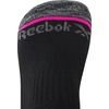 image:imageReebok Womens Low Cut Socks 6 Pack Lightweight Performance Athletic Socks  Performance Stretch Lightweight and Breathable Toe Seam with Arch SupportBlackPink Marl