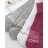 image:imageReebok Womens Low Cut Socks 6 Pack Lightweight Performance Athletic Socks  Performance Stretch Lightweight and Breathable Toe Seam with Arch SupportBurgandy Assortment