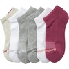 image:imageReebok Womens Low Cut Socks 6 Pack Lightweight Performance Athletic Socks  Performance Stretch Lightweight and Breathable Toe Seam with Arch SupportBurgandy Assortment