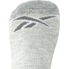image:imageReebok Womens Low Cut Socks 6 Pack Lightweight Performance Athletic Socks  Performance Stretch Lightweight and Breathable Toe Seam with Arch SupportLight Grey