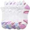 image:imageReebok Womens Low Cut Socks with Tab 6 Pack Lightweight Athletic Socks  Breathable Comfort with Arch Support a Comfort Toe Seam and a Flexible Stretch FitWhite
