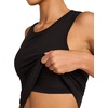 image:imageReebok Womens Medium Impact Tank Top with Builtin Sports BraBlack