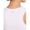 image:imageReebok Womens Medium Impact Tank Top with Builtin Sports BraStark White