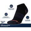 image:imageReebok Womens No Show Socks Moisture Wicking Cushion Low Cut Socks 12 Pack  Stretch Performance Fabric Cushioned Heel and Toe Arch Support Comfort Seam Shoe Size 410BlackGreyPink Logo