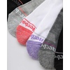 image:imageReebok Womens No Show Socks Moisture Wicking Cushion Low Cut Socks 12 Pack  Stretch Performance Fabric Cushioned Heel and Toe Arch Support Comfort Seam Shoe Size 410Assorted Tab