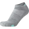 image:imageReebok Womens No Show Socks Moisture Wicking Cushioned Low Cut Socks 6 Pack  Stretch Performance Fabric Cushioned Heel and Toe Arch Support Comfort Seam Shoe Size 410All Grey