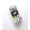 image:imageReebok Womens No Show Socks Moisture Wicking Cushioned Low Cut Socks 6 Pack  Stretch Performance Fabric Cushioned Heel and Toe Arch Support Comfort Seam Shoe Size 410BlackGreyPink Logo