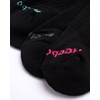 image:imageReebok Womens No Show Socks Moisture Wicking Cushioned Low Cut Socks 6 Pack  Stretch Performance Fabric Cushioned Heel and Toe Arch Support Comfort Seam Shoe Size 410All Black