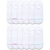 image:imageReebok Womens No Show Socks Stretch Performance Invisible Liners 12 PackWhite