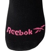 image:imageReebok Womens No Show Socks Stretch Performance Invisible Liners 6 Pack  MoistureWicking Fabric Silicone Heel Grip Reinforced Heel amp Toe Ultra Low Cut Shoe Size 410Black