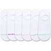 image:imageReebok Womens No Show Socks Stretch Performance Invisible Liners 6 Pack  MoistureWicking Fabric Silicone Heel Grip Reinforced Heel amp Toe Ultra Low Cut Shoe Size 410White