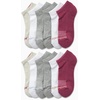 image:imageReebok Womens Quarter Socks 12 Pack Moisture Wicking Athletic Socks  MoistureWicking Fabric with a Flexible Stretch Fit Arch Support and a Comfort Toe SeamBurgandy Assortment
