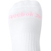 image:imageReebok Womens Quarter Socks 6 Pack Comfort Cushioned Athletic Socks  Moisturewicking Fabric Keeps Feet Dry Flexible Knit Hugs the Arch Plush Footbed Absorbs ShockWhite