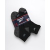 image:imageReebok Womens Quarter Socks 6 Pack Comfort Cushioned Athletic Socks  Moisturewicking Fabric Keeps Feet Dry Flexible Knit Hugs the Arch Plush Footbed Absorbs ShockBlackGrey