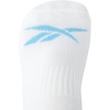 image:imageReebok Womens Quarter Socks 6 Pack Comfort Cushioned Athletic Socks  Moisturewicking Fabric Keeps Feet Dry Flexible Knit Hugs the Arch Plush Footbed Absorbs ShockWhite Marl