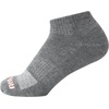 image:imageReebok Womens Quarter Socks Moisture Wicking Cushioned Ankle Socks 12 Pack  Stretch Performance Fabric Cushioned Heel amp Toe Secure Arch Support Quarter Cut Shoe Size 410Dark Greywhiteblack