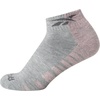image:imageReebok Womens Quarter Socks Moisture Wicking Cushioned Ankle Socks 12 Pack  Stretch Performance Fabric Cushioned Heel amp Toe Secure Arch Support Quarter Cut Shoe Size 410Grey Pattern