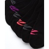 image:imageReebok Womens Quarter Socks Moisture Wicking Cushioned Ankle Socks 6 Pack  Stretch Performance Fabric Cushioned Heel amp Toe Secure Arch Support Quarter Cut Shoe Size 410All Black