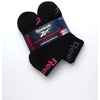 image:imageReebok Womens Quarter Socks Moisture Wicking Cushioned Ankle Socks 6 Pack  Stretch Performance Fabric Cushioned Heel amp Toe Secure Arch Support Quarter Cut Shoe Size 410All Black