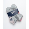 image:imageReebok Womens Quarter Socks Moisture Wicking Cushioned Ankle Socks 6 Pack  Stretch Performance Fabric Cushioned Heel amp Toe Secure Arch Support Quarter Cut Shoe Size 410Grey Pattern