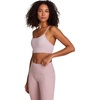 image:imageReebok Womens Reebok Womens Id Train Low Impact Bra Slim Fit MoistureWickingMuted Mauve