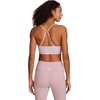 image:imageReebok Womens Reebok Womens Id Train Low Impact Bra Slim Fit MoistureWickingMuted Mauve