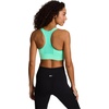 image:imageReebok Womens Rush Medium Impact Sports Bra Slim Fit MoistureWickingAtomic Aqua