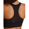 image:imageReebok Womens Rush Medium Impact Sports Bra Slim Fit MoistureWickingBlack