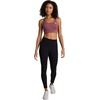 image:imageReebok Womens Rush Medium Impact Sports Bra Slim Fit MoistureWickingBlackberry