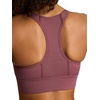 image:imageReebok Womens Rush Medium Impact Sports Bra Slim Fit MoistureWickingBlackberry