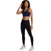 image:imageReebok Womens Rush Medium Impact Sports Bra Slim Fit MoistureWickingNavy